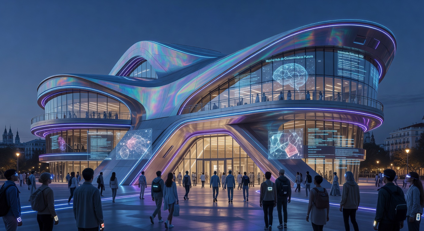 Knowledge Hub Madrid - Centro de conocimiento futurista